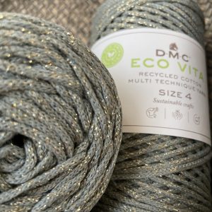 DMC eco vita recycled metalizat 128