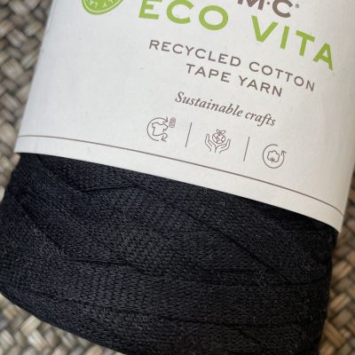 Bumbac reciclat fir aplatizat, Eco Vita, DMC – DMC Eco Vita tape yarn 02