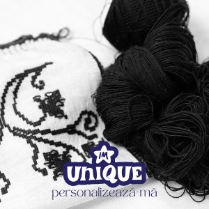 SET de ie Dunăreană Floarea Dorului custom