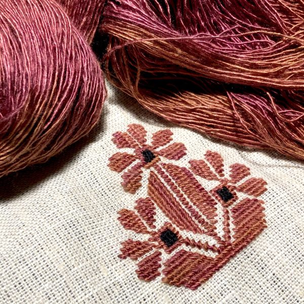 Mătase tradițională / fir pentru broderie - imagine 2