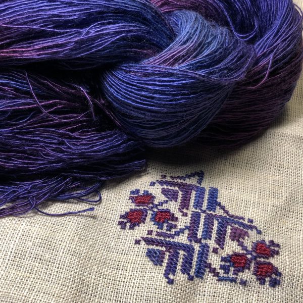 Mătase tradițională / fir pentru broderie - imagine 4